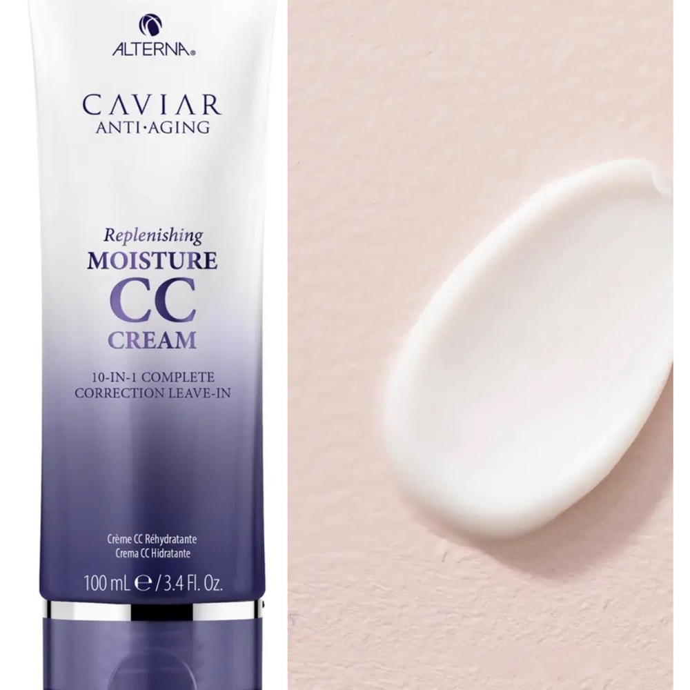 NIB Alterna Caviar Anti-Aging Replenishing Moisture CC Leave in Hair Cream